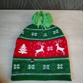 Шапка зимняя со светодиодной подсветкой олени