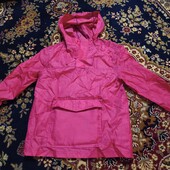 Брендовый дождевик кенгурушка,слаживается в карман/на5-9лет