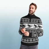 6719Чоловічийтеплий щільний в'язаний светр Livergy! ХЛ 56/58