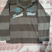 Бавовняні сорочки-теніски з довгими рукавами