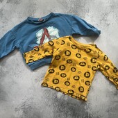 В лоте 2 кофты 9-12 месяцев