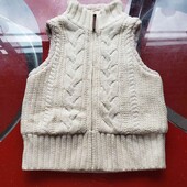 Artisan ny жилет на молнии жилетка демисезон девочке 6-7л 116-122см