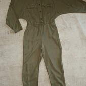 4. Комбинезон "Name it" цвет хаки, б/у, ±140