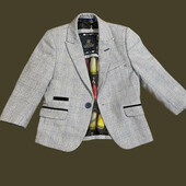 піджак в клітинку 3 роки, заміри на фото