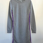 Теплое платье в спортивном стиле с лампасами бренд Cubus