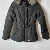 очень теплая зимняя куртка девочке черная S.Oliver