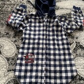 Крута рубашка в клітинку на дівчинку!