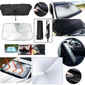 Сонцезахисна шторка-парасолька для лобового скла автомобіля