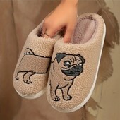 Домашние комнатные тапочки большого размера стелька 26/26,5