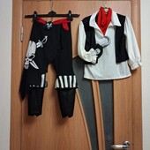 Карнавальный костюм пирата, разбойника на 3-5 года