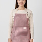 Гарний фартух (фартук) із бавовни та льону, колір на вибір