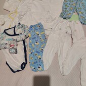Пакет одягу на 0-3міс для хлопчика