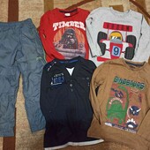 одним лотом на  4-5р,104-110см  