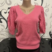 Гарненький светр в рубчик, р.14/16 в гарному стані