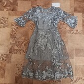 Красивое платье для девочки 7-9 лет! Одно последнее!