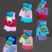 Рукавички мітенки без пальців унісекс