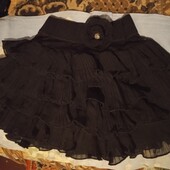 Юбка с воланами на девочку