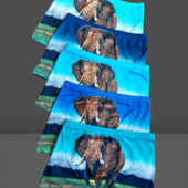 Трусики шортики 3 штуки асорті кольорів