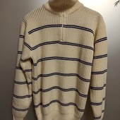 Свитер крупной вязки