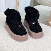 Натуральна замша!❄️Зима!❄️ Круті черевики/лофери