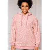 6728..Плюшева довга тепла кофта М 40/42