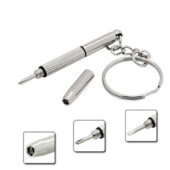 Брелок Викрутка мультитул 3-в-1 (+1,2; -1,5; M2.5)многофункциональная мини-отвертка