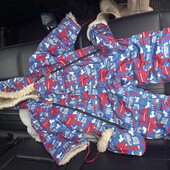 Теплий классний комбінезон 80-86 р