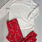Primark + Dunnes stores брендовый плюшевый пижамный комплект размер евро 40/42