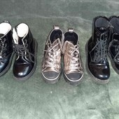 взуття 3 ботиночок дівчинка розмір 28-30