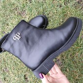 Зимові шкіряні черевики 39р 25см ботинки зима кожа