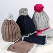 Набір шапка і снуд,на флісі, виробник Польща.Два кольори на вибір(синій,сірий)