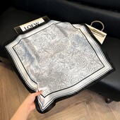 Платок стильный трендовый Искусственный шелк 70*70 см арт 40