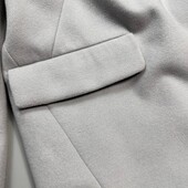 Пальто сіре подовжене