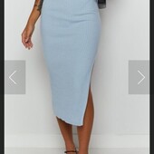 ❤️Юбка голубого цвета миди❤️Смотрите мои лоты ❤️