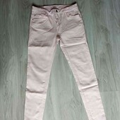 Calliope стильные летние джинсы цвет пудра размер S M