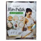 Пластир на живіт Slim Patch для схуднення та зниження ваги 10 шт.