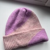 Кольорова тепла шапка