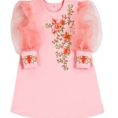 Сукня дитяча з фатином вишивка 98-140