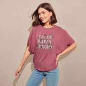 Вискозная футболка Esmara evro М evro 40/42+6 оверсайз