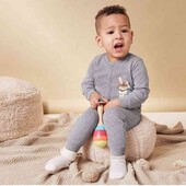 Сірий чоловічок для хлопчика Lupilu. Розмір 62-68