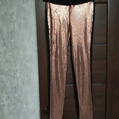 Розпродаж!!! Брендовые красивые трикотажные брючки в состоянии новой вещи р.38евро или 10-14
