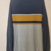 Стильный мужской свитер тонкой вязки на 52-54р. Состояние отличное
