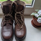 Крутые кожаные итальянские ботиночки. Разм. 37 (24 см)