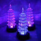 Акриловая лед лампа ночник