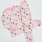 Тепла флісова піжама на дівчинку