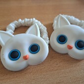 Резинки "котики", 2 шт