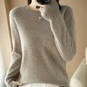 Элегантный, тонкий джемпер, свитер, пуловер, р. xxl, наш 46-52, капуччино