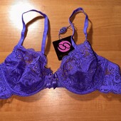 Жіночий мереживний бюстгальтер Venus, фіолетовий 80b