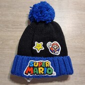 С&А & Super Mario! Зимняя шапка для мальчика! Подойдёт 98/104! лот 17