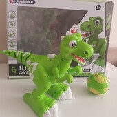 Інтерактивний динозавр пускає пар